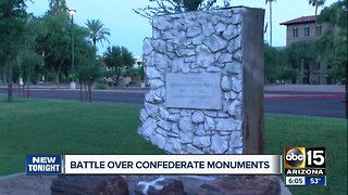 New push to take down confederate monuments in Arizona