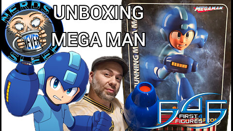 Is he worth it? Unboxing my FIRST First 4 Figures, Running Mega Man!