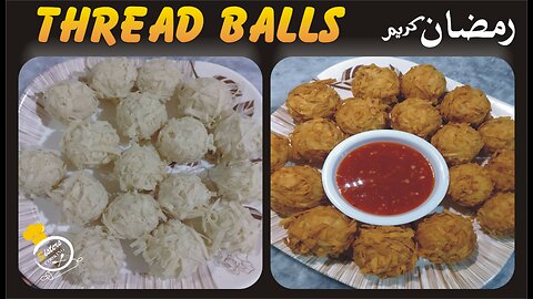 Thread Balls | Ramzan Snacks | Iftar Special Recipe | Ramzan Special Recipe