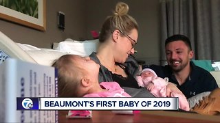 Beaumont welcomes their first baby of 2019