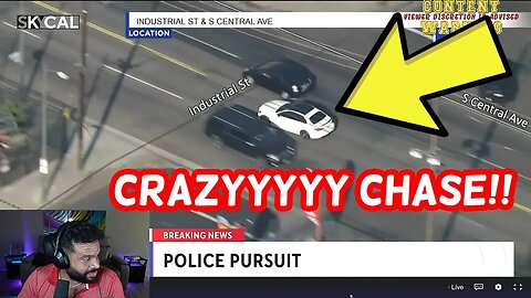 ATTACKED POLICE OFFICER! Police Chase in California Los Angeles #chase #california #policechase