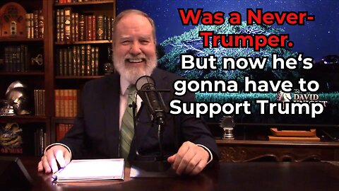 David Knight was a NEVER-TRUMPER...But with Trump's New Promise, He's Gonna have to Support Trump!