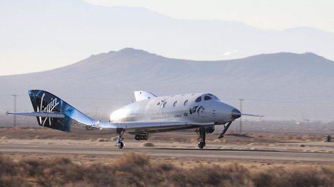 Virgin Galactic Successfully Tests Commercial Spacecraft