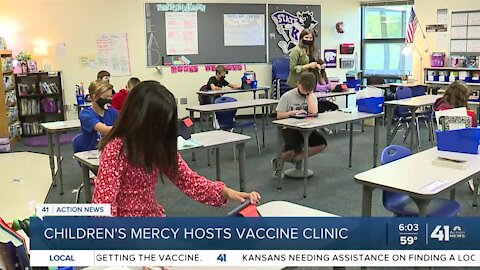 Children's Mercy to begin vaccinating 12-15 year olds