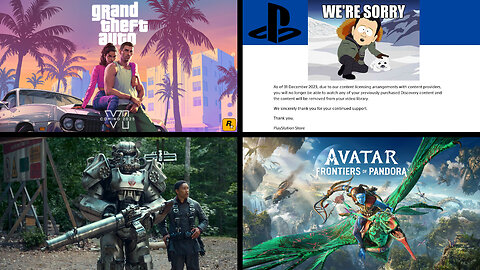 GTA 6 Trailer | PS REMOVES Digital Content | Fallout Trailer | Avatar Game Release | RunningNews