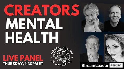 Mental Health Challenges of Being a Creator & AI Generated Art Fakes People Out | Live Panel
