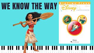 We Know the Way [Moana] (BigTime Piano Disney)