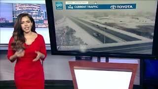 Latest traffic issues during Thursday's snowstorm