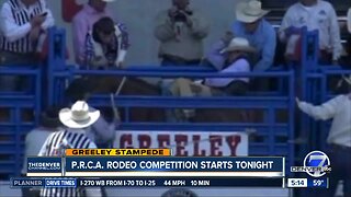 PRCA rodeo kicks off at the Greeley Stampede tonight