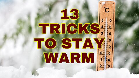 🥶❄HOW TO STAY WARM IN FREEZING CONDITIONS!❄🥶