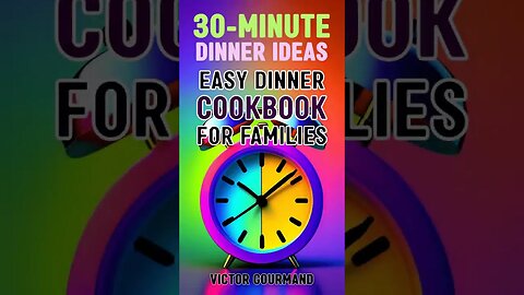 30-Minute Dinner Ideas: Easy Dinner Cookbook for Families❗ #shorts
