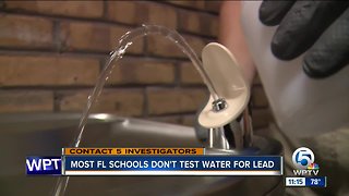 Most FL schools don't test water for lead