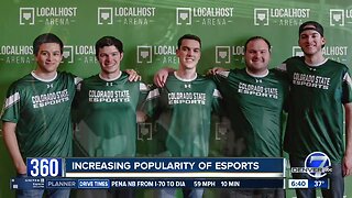 Increasing popularity of esports