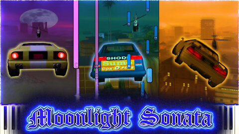 3 cars sing Moonlight Sonata in GTA San Andreas