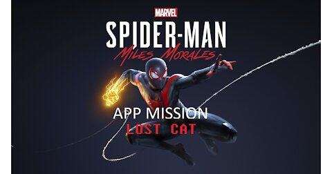 Spider-Man Miles Morales FNSM App Request Lost Cat