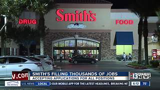 Smith's hiring thousands for holiday season
