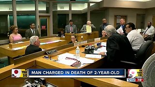 Judge issues $1.25M bond for man charged with murder in toddler's death