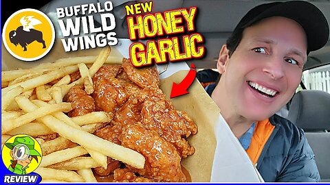 Buffalo Wild Wings® HONEY GARLIC BONELESS WINGS Review 🐂💸🍯🧄🐔 | Peep THIS Out! 🕵️‍♂️