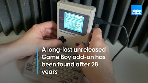 Long lost Game Boy accessory found nearly 30 years later