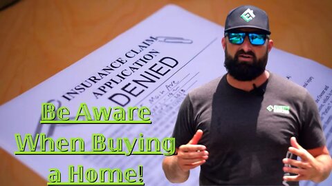 Beware of the Roof when Buying a New Home!