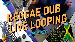 Live Looping em Homestudio EP.244 - Criando música na hora! #homestudio #livelooping #fingerdrumming