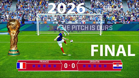 France V Croatia | FINAL - FIFA World Cup 2026 Mexico | eFootball Pes Gameplay