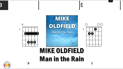 MIKE OLDFIELD Man in the Rain - FCN Guitar Chords & Lyrics HD