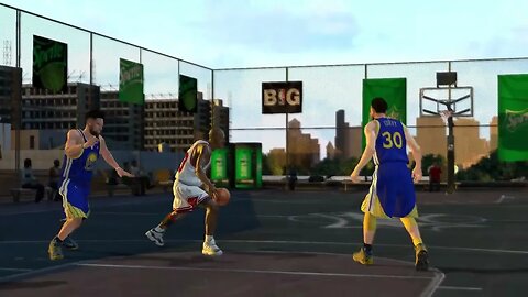 3 on 3: MJ, Scottie, and The Worm vs Steph Curry, Klay Thompson and Draymond Green