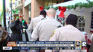 Mercy Medical Center thanks first responders