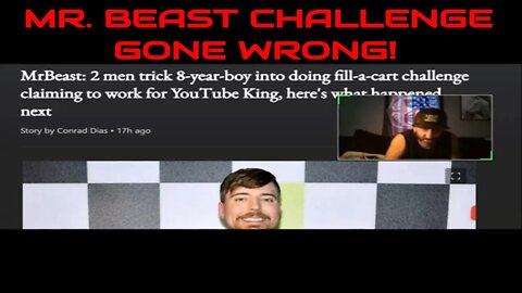 Mr. Beast Challenge Used to Trick Boy With Disability!