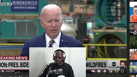 Is Joe A Clone?? Joe Biden Says No Comments To Hawaii Fires