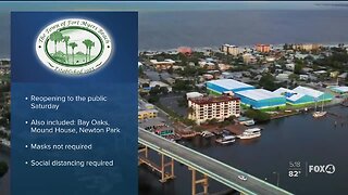 Beaches and parks on Fort Myers Beach will reopen Saturday