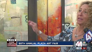 88th annual Plaza Art Fair underway