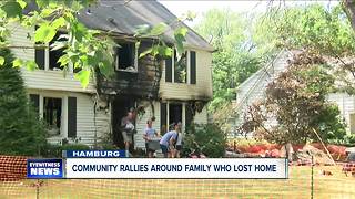 Community Rallies Around Family Who Lost Home in Fire