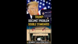 Trump: Document Problem Double Standards #shorts