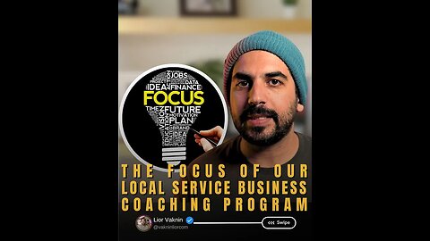 The Focus Of Our Local Service Business Coaching Program