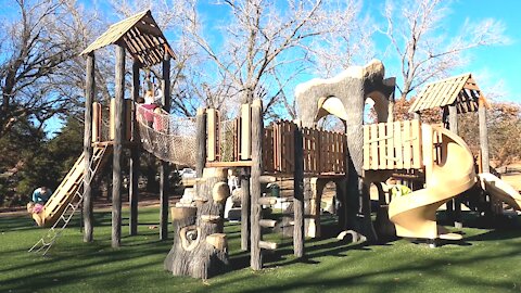 Cool Playgrounds Forest Style Park!