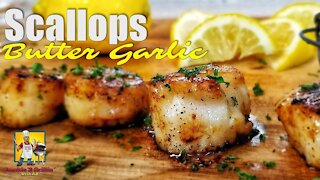 Butter Garlic Scallops Recipe Easy