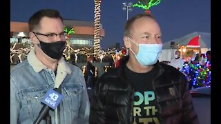 Representatives from Hope For The City, Central Church speak on holiday event