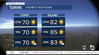 ABC 10News Pinpoint Weather with Meteorologist Megan Parry