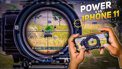 POWER OF ⚡️Phone 11🔥Clutch Domination pubg Bgmi gaming Test Handcam