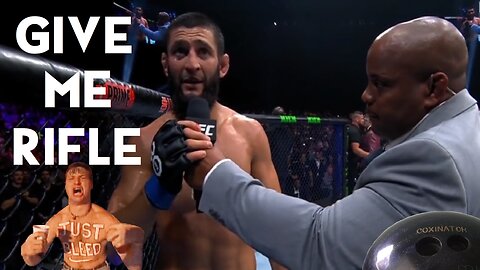 UFC Fighter Khamzat Chimaev Wants A Rifle: A Breakdown