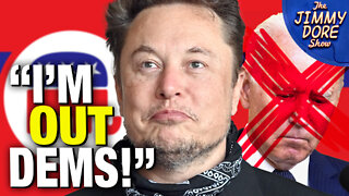 Elon Musk Leaves Democratic Party For GOP!