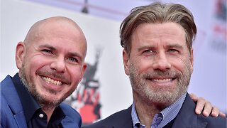 John Travolta Shaved His Head Because Of Pitbull