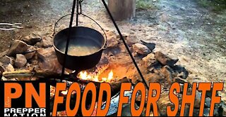 Food for SHTF - Bugging Out