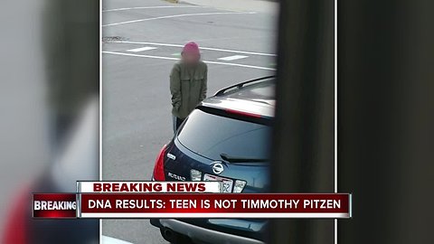 Teen found near Cincinnati is not Timmothy Pitzen, FBI says