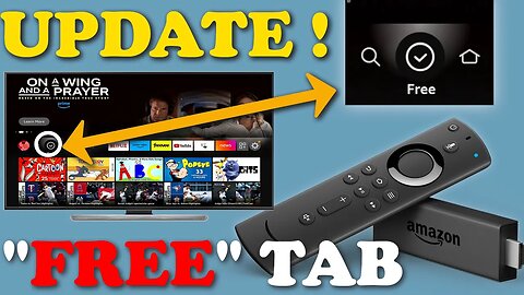 New Firestick Update Adds A "FREE" Tab | Thoughts On This New Addition