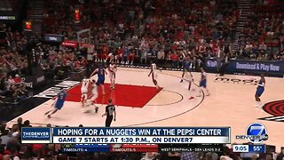 Nuggets enter Game 7 against Trail Blazers