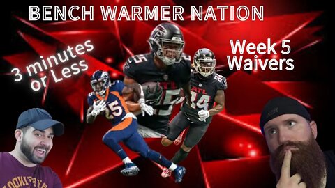 Week 5 Waiver Wire Top Targets