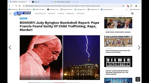 QUEEN BRIDIN ISSUES URGENT RESPONSE TO HUMANITY! BREAKING & TRAUMATIC NEWS! BOOOM!!! Bombshell Report: Pope Francis Found Guilty Of Child Trafficking, Rape, Murder! HM KING CONOR WILL ISSUE WRITTEN BROADCAST TODAY! 19TH APRIL 2024